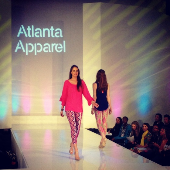2tee Couture top and Aztec Leggings on the Runway