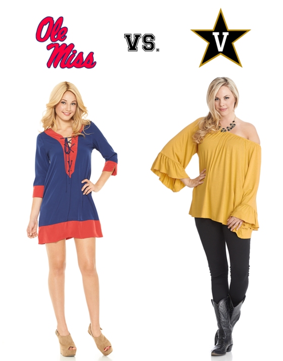 Ole Miss versus Vanderbilt